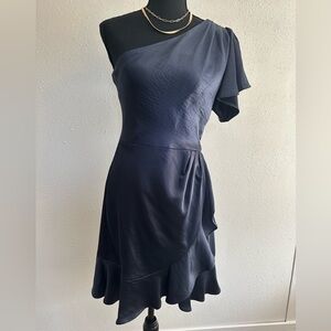 Gorgeous blue one shoulder dresss